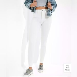 AEO Curvy Super Hi-Rise White Jeggings Sz 20L